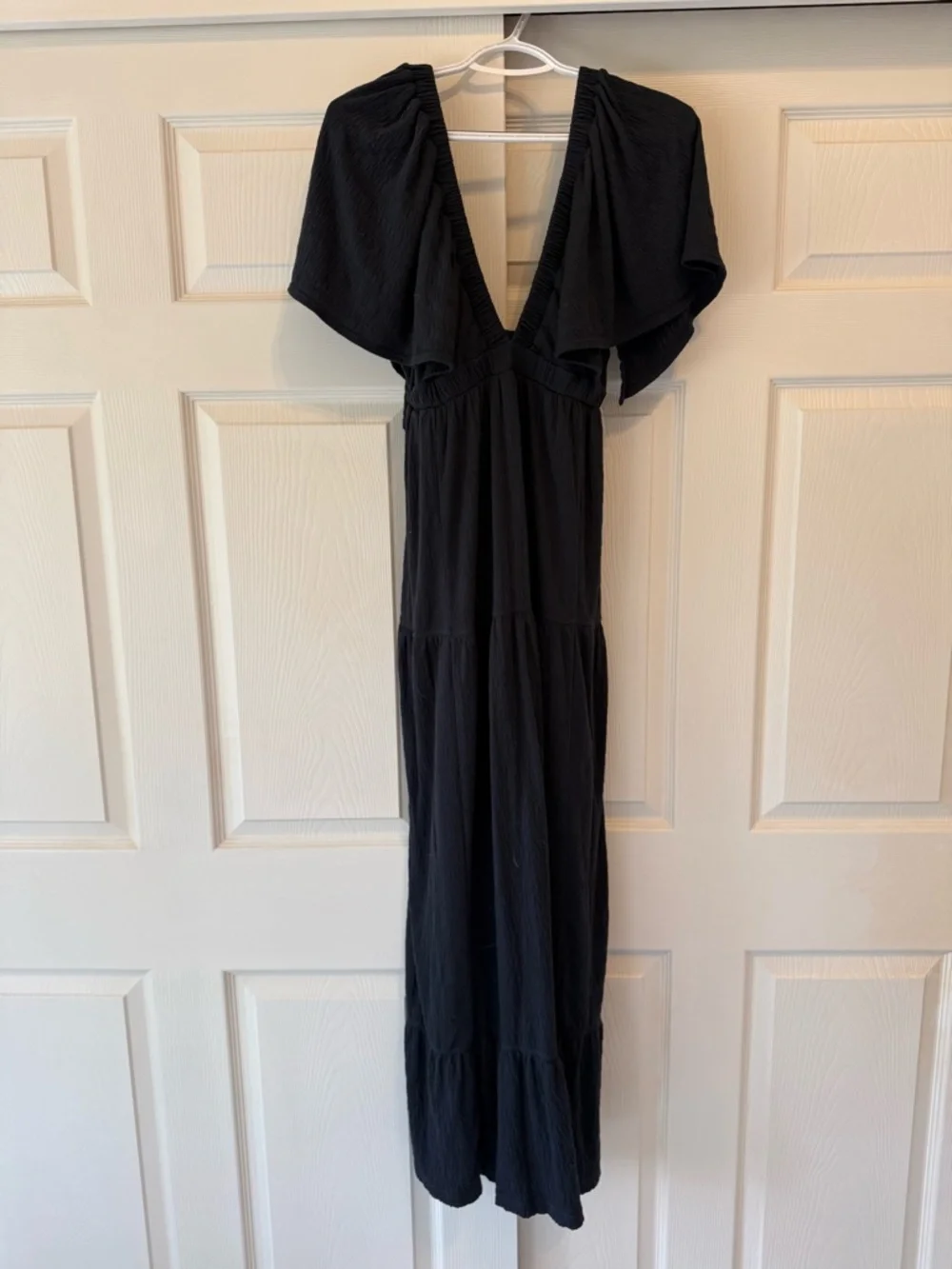Free People La La Maxi Dress in black, size small - Picture 3 of 3